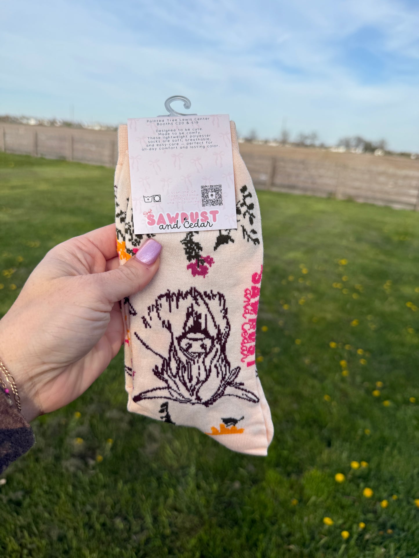 Highland Cow Socks