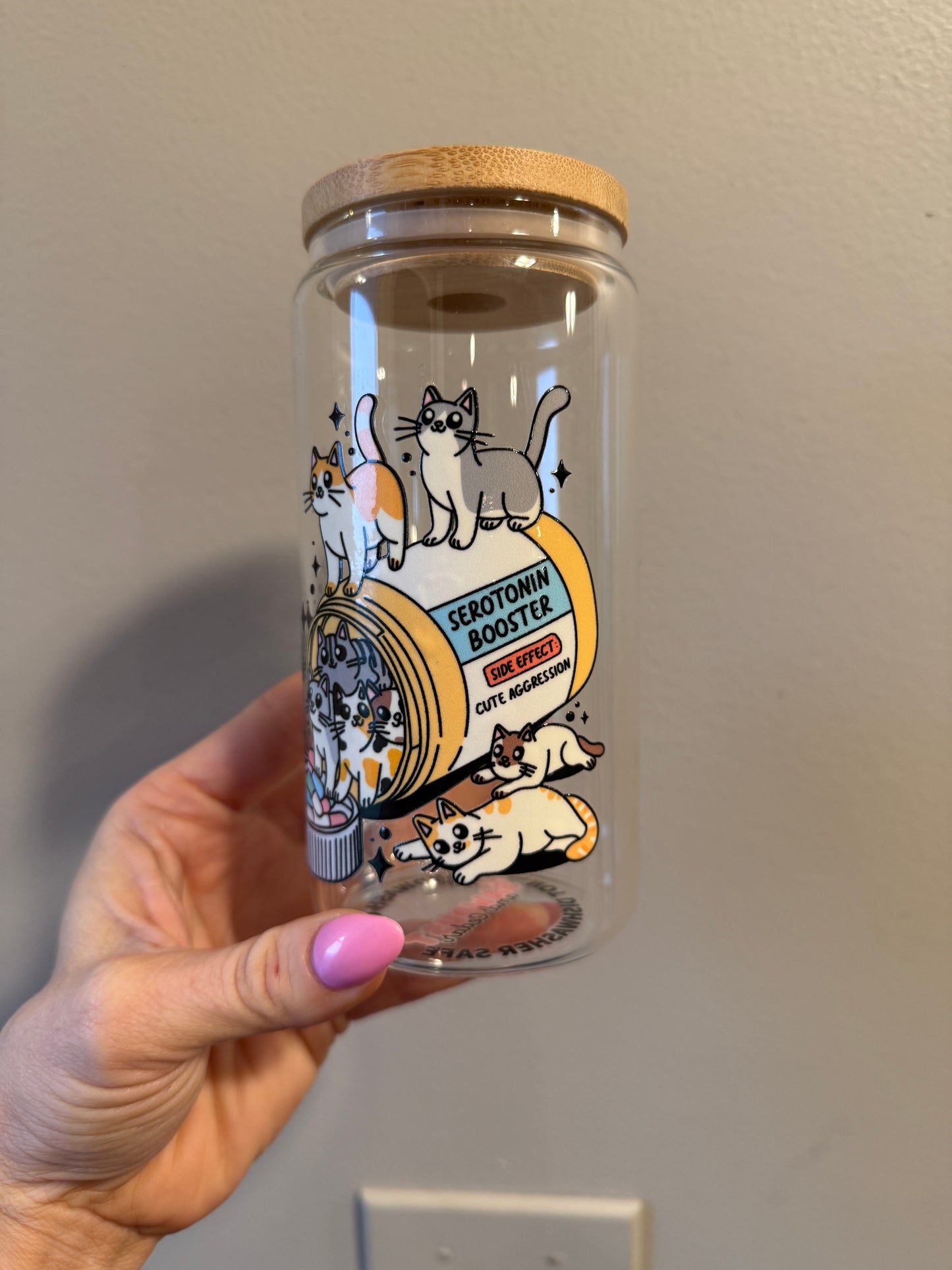 Cat Serotonin pill bottle