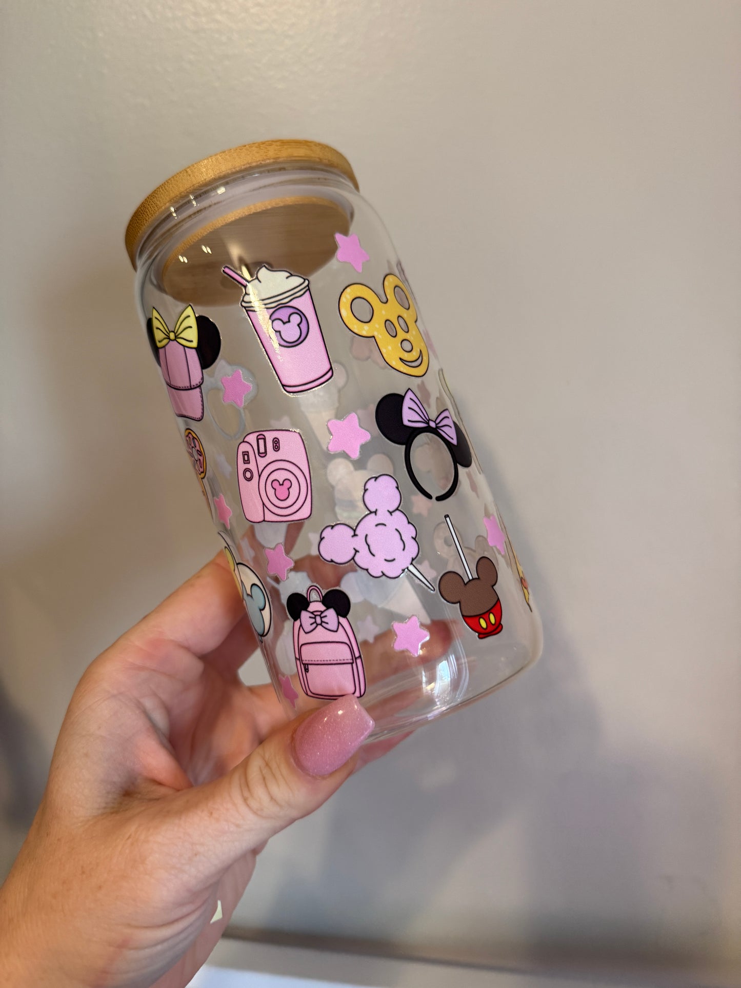 Magical Park Treats Glass Cup