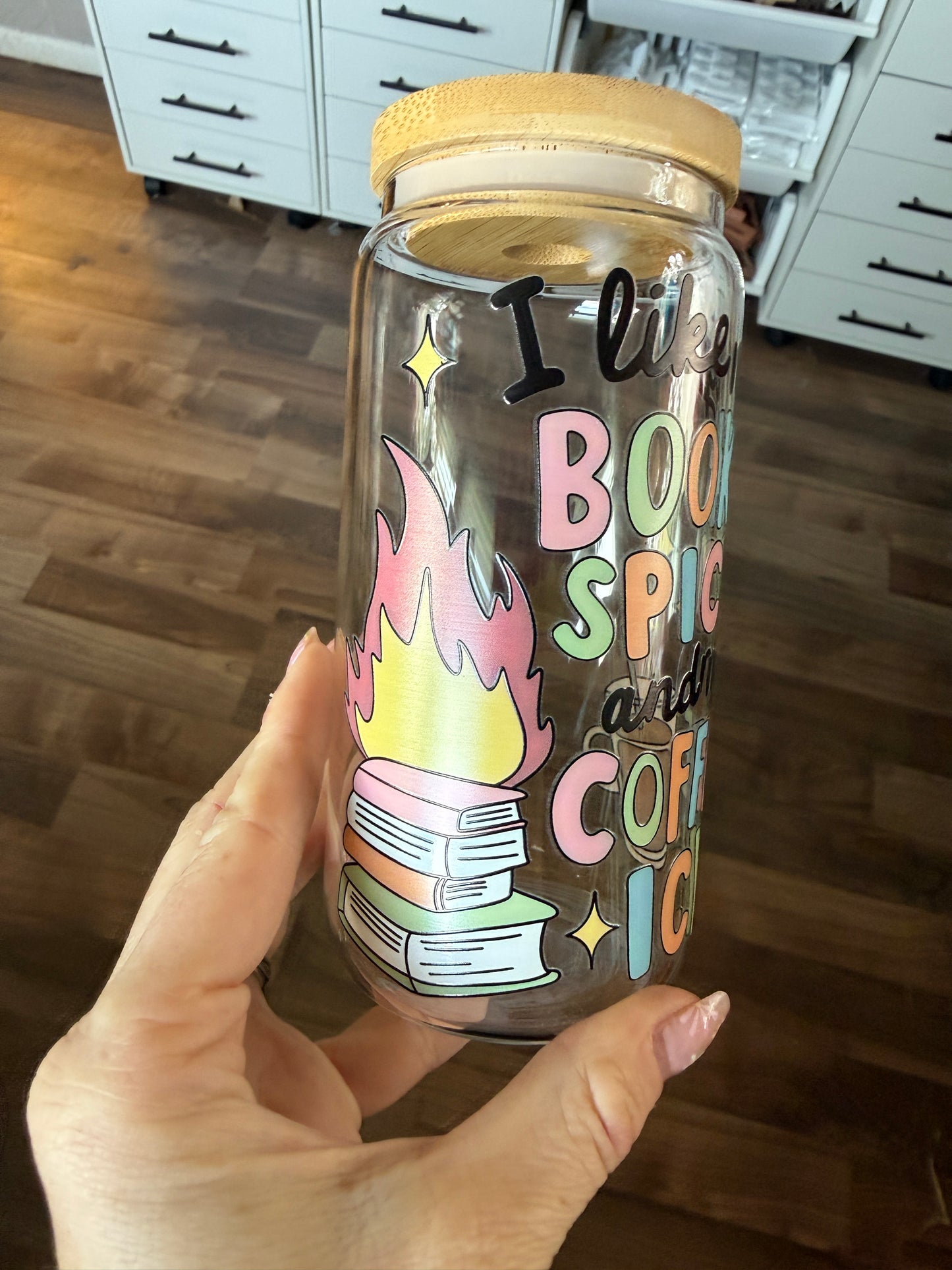 Books Spicy Coffee Icy