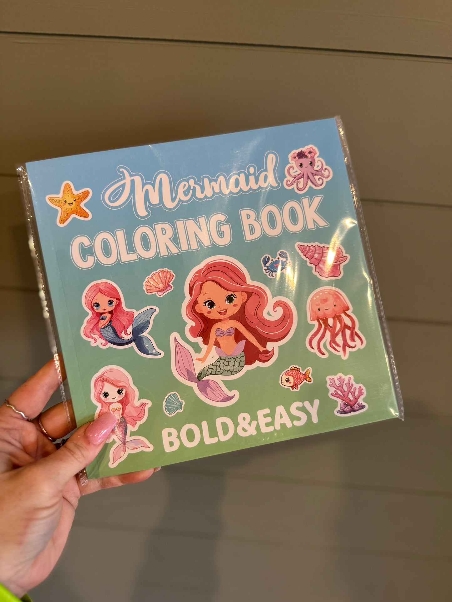 Mermaid Coloring Book