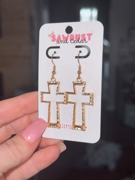 Golden Faith Earrings