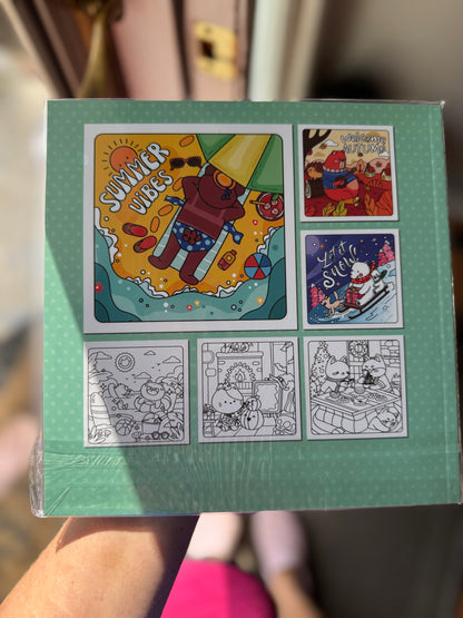 Sweet Seasons Coloring Book