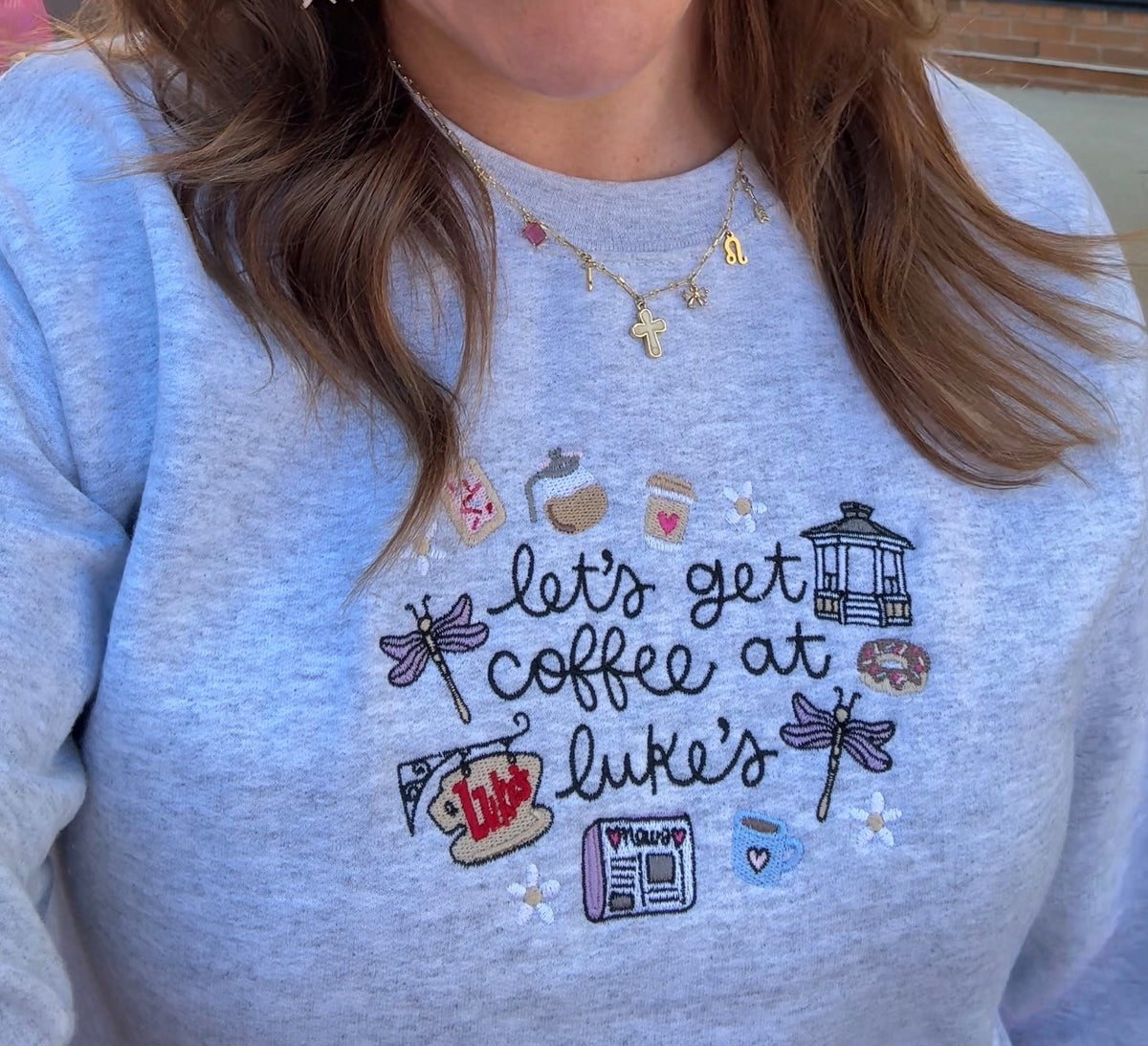Coffee at Luke’s Gilmore Girls Crewneck