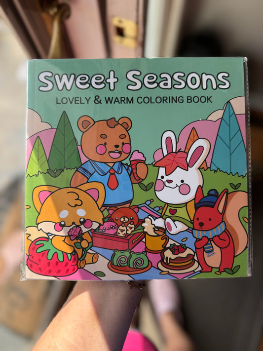 Sweet Seasons Coloring Book