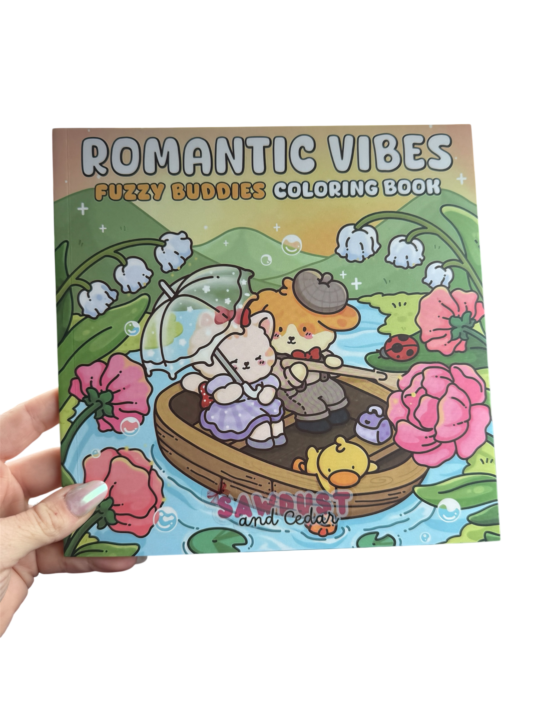 Romantic Vibes Coloring Book - Sawdust and Cedar
