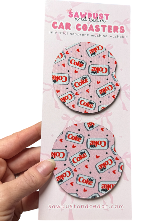 Diet Coke Car Coaster