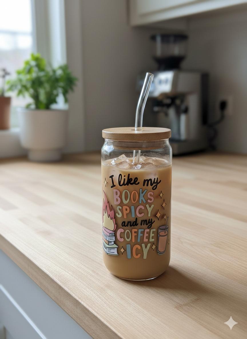 I like my book spicy in my coffee icy