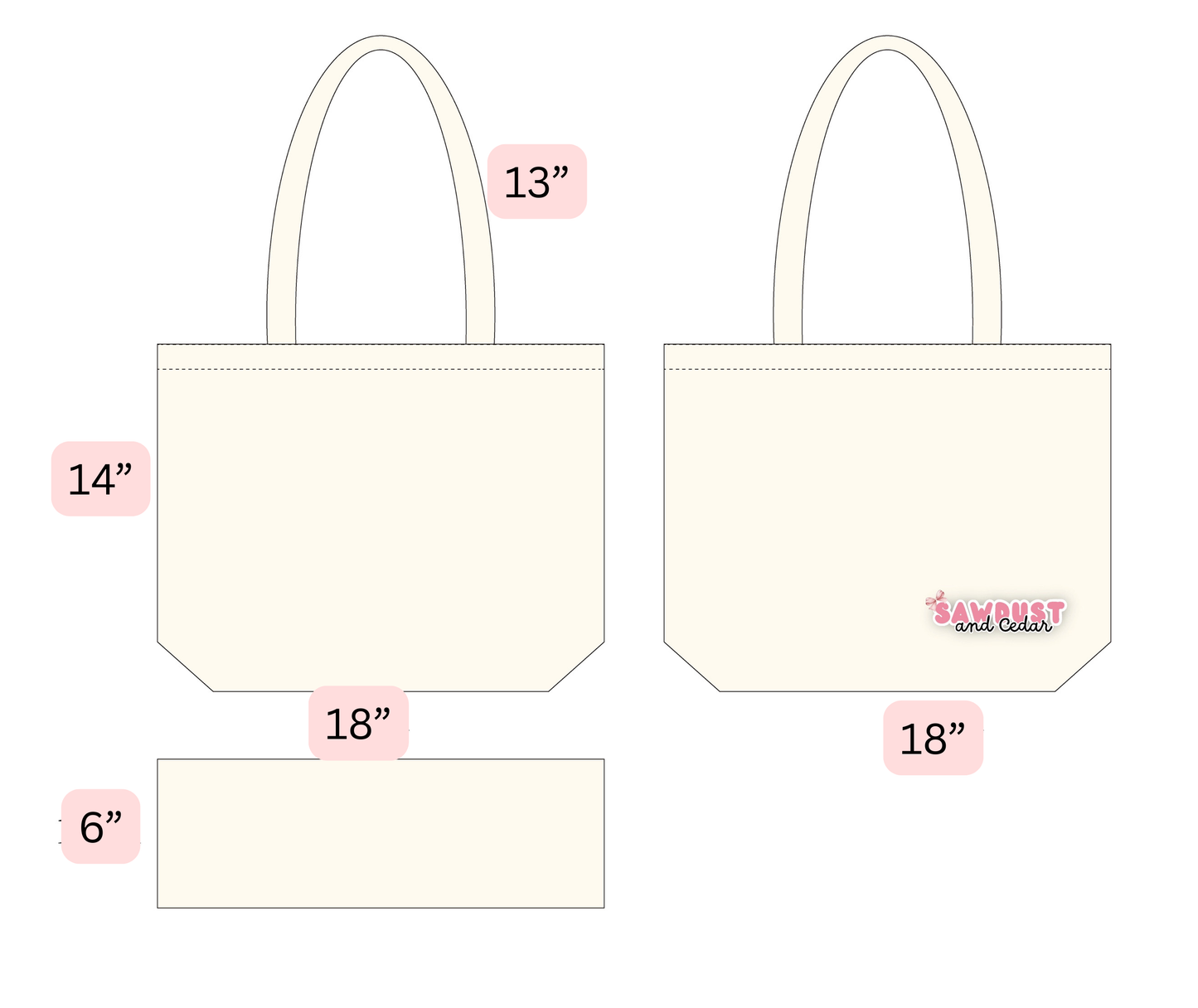 XXL Tote Bags
