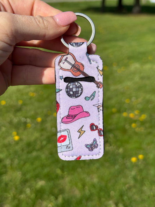 Swiftie Era Chapstick Keychain