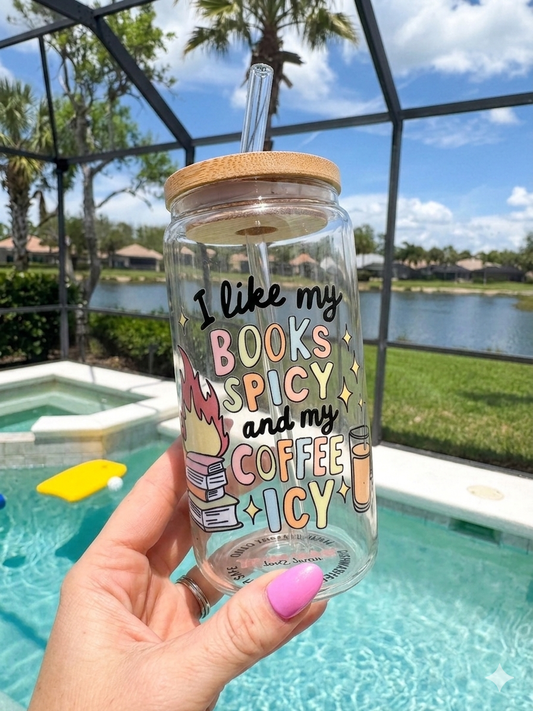 Books Spicy Coffee Icy
