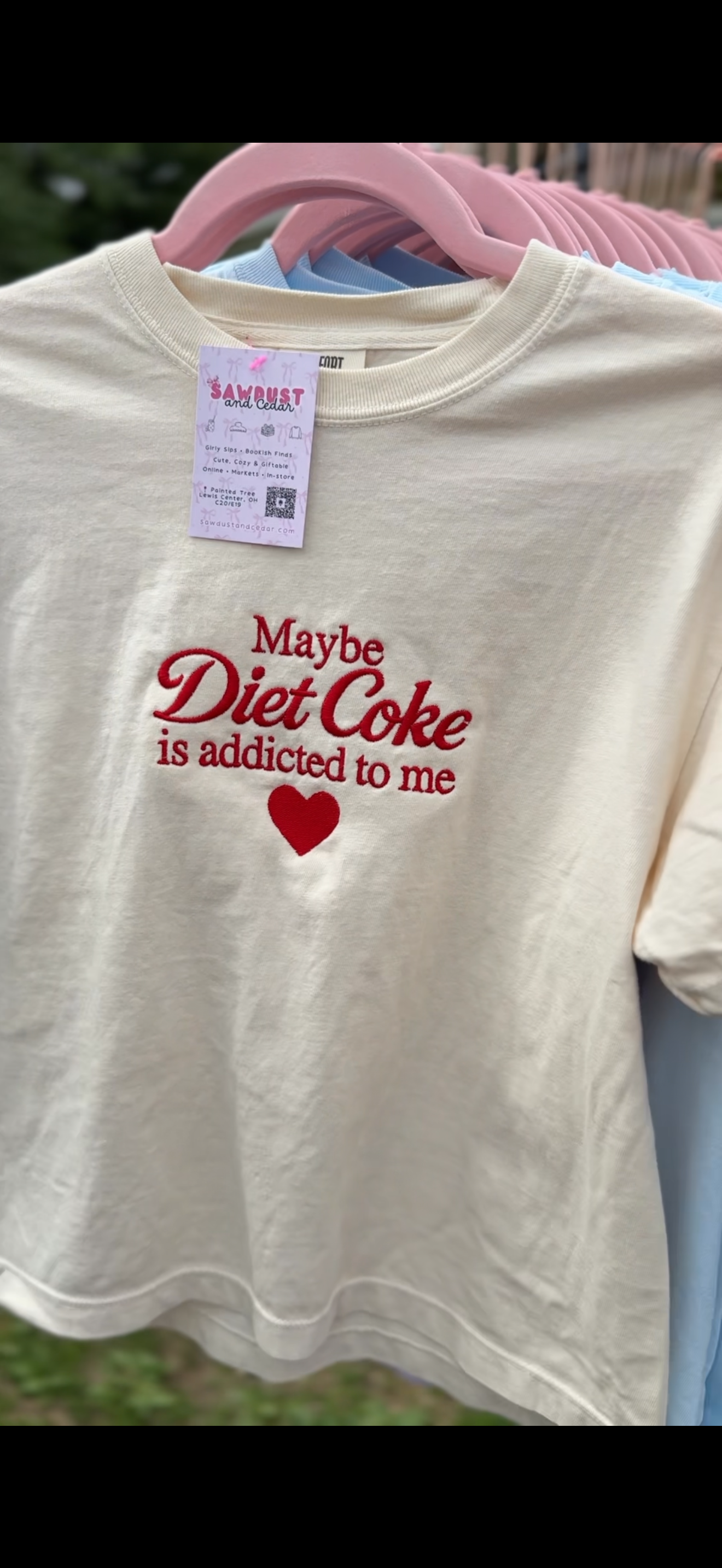 Diet Coke Crop Tee
