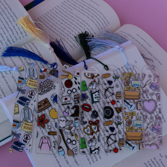 Books and TV Bookmark