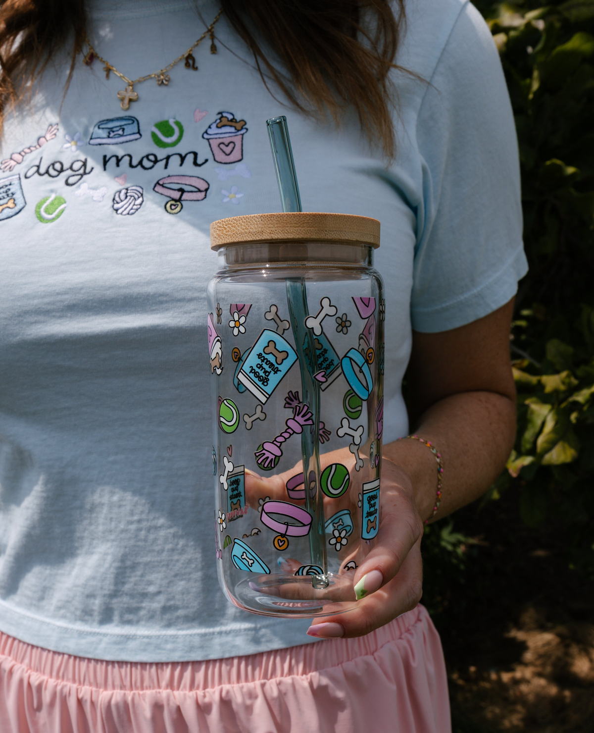 Dog Mom Crop Tee