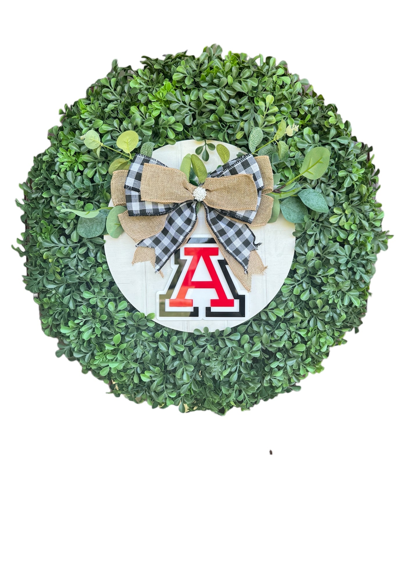 School spirit door hanger w/ or w/o wreath