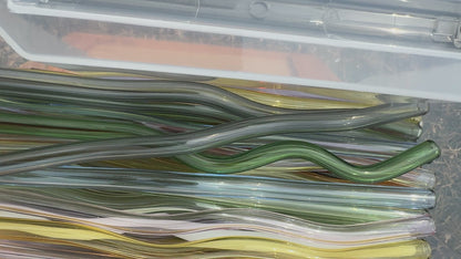 Wavy Glass Straw