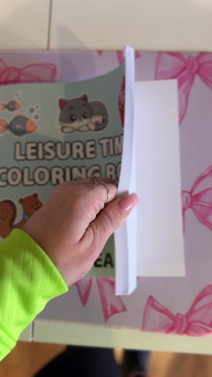 Leisure Time Coloring Book