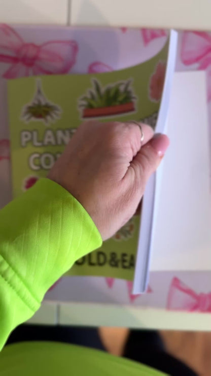 Plants & Flowers Coloring Book