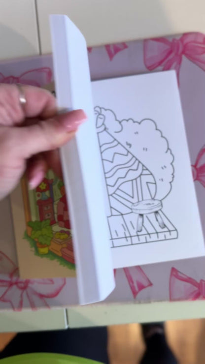 Cute Little Den Coloring Book