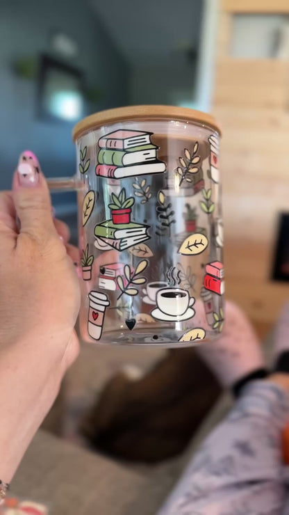 Books and Coffee *double sided